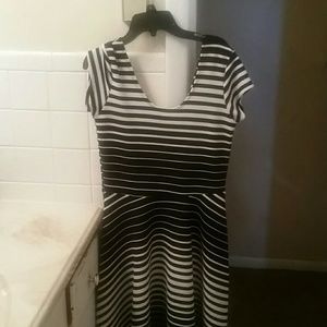Black and White Dress